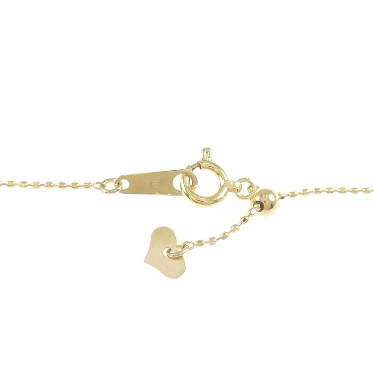 Au750 トリーストーン ダイヤモンドネックレス 1.50CT