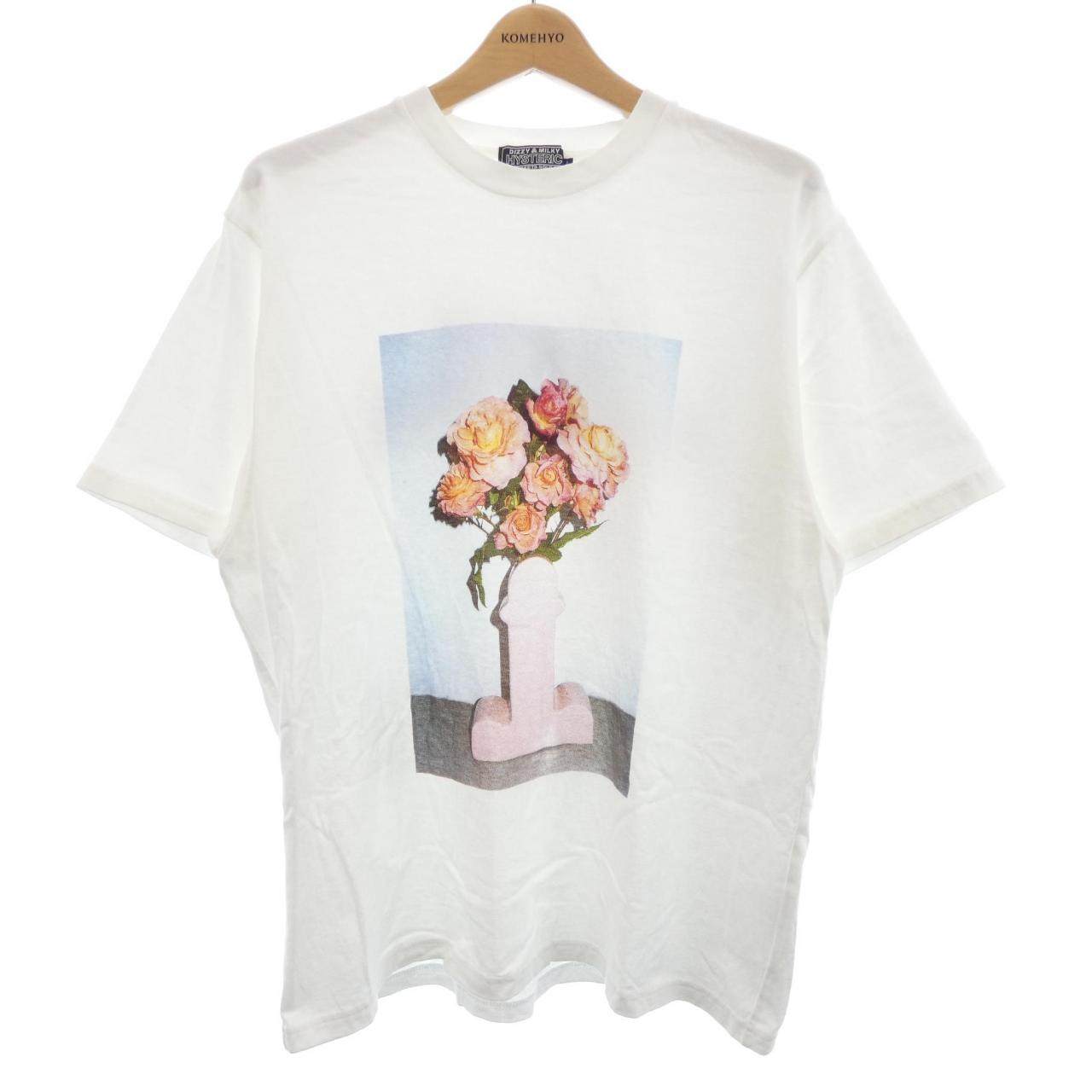 ヒステリックグラマー コットンTシャツ