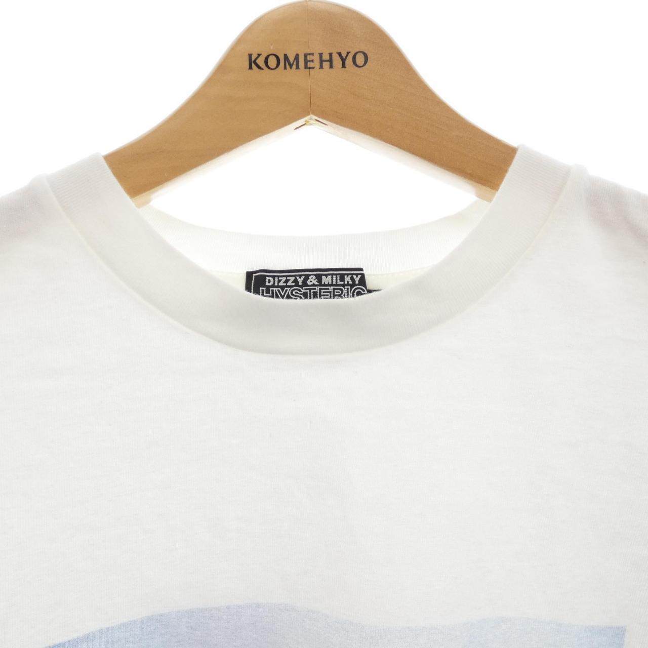 ヒステリックグラマー コットンTシャツ