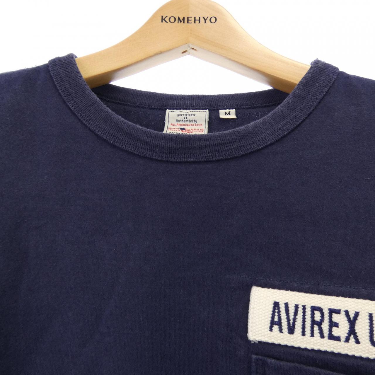 アヴィレックス コットンTシャツ