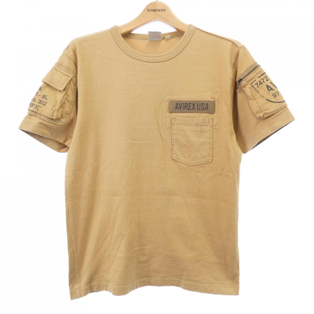 アヴィレックス コットンTシャツ