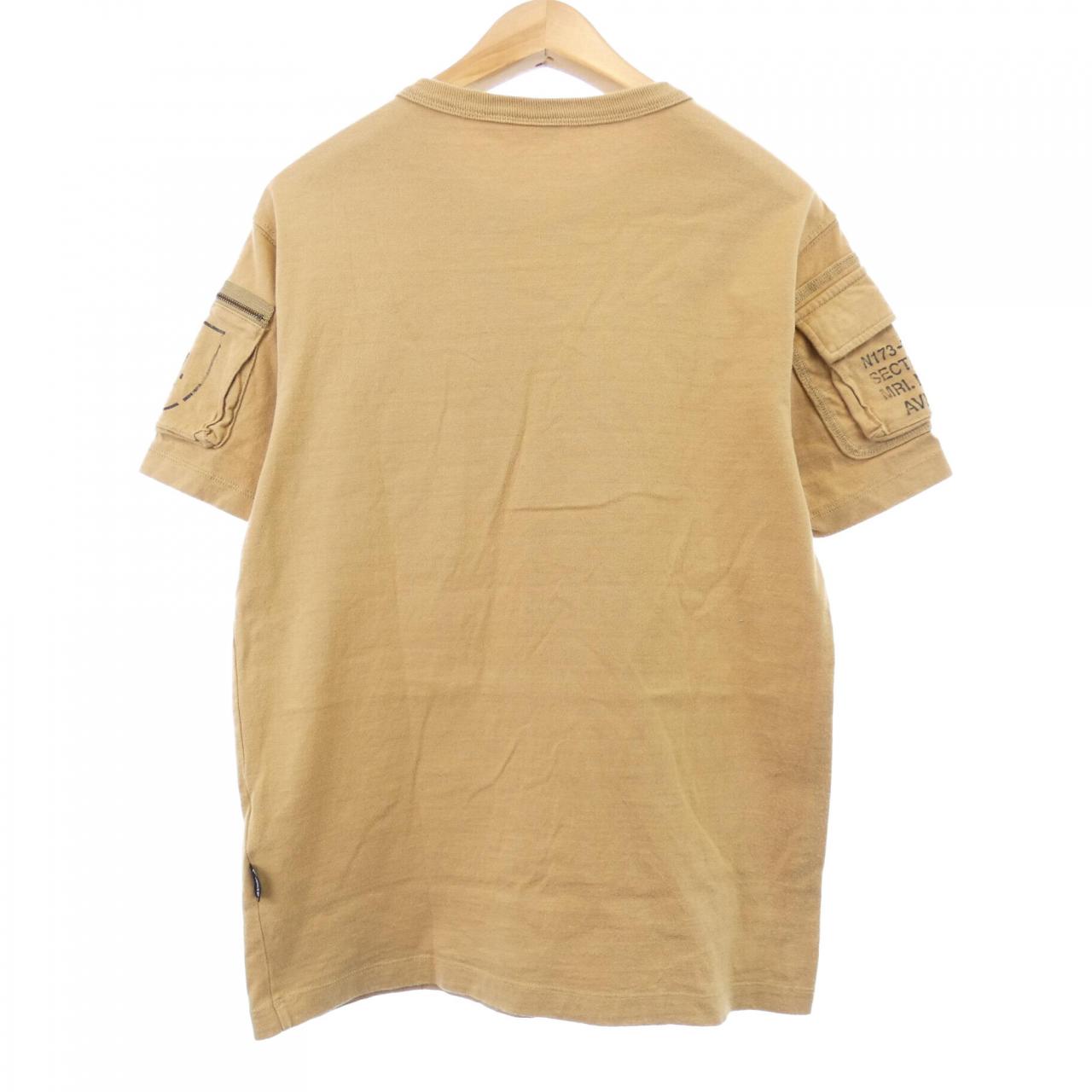アヴィレックス コットンTシャツ