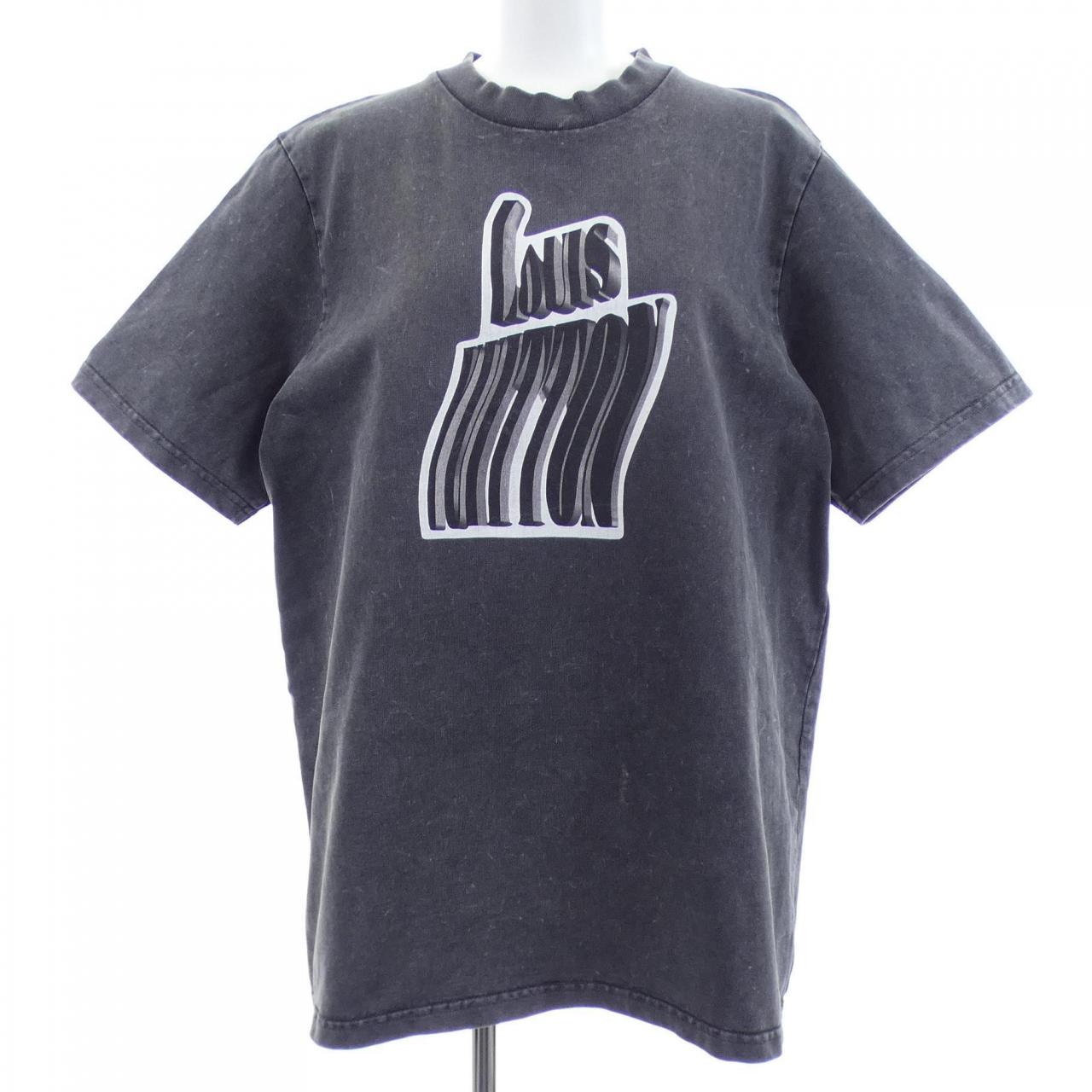 ルイヴィトン グラフィックLVシグネチャー コットンTシャツ