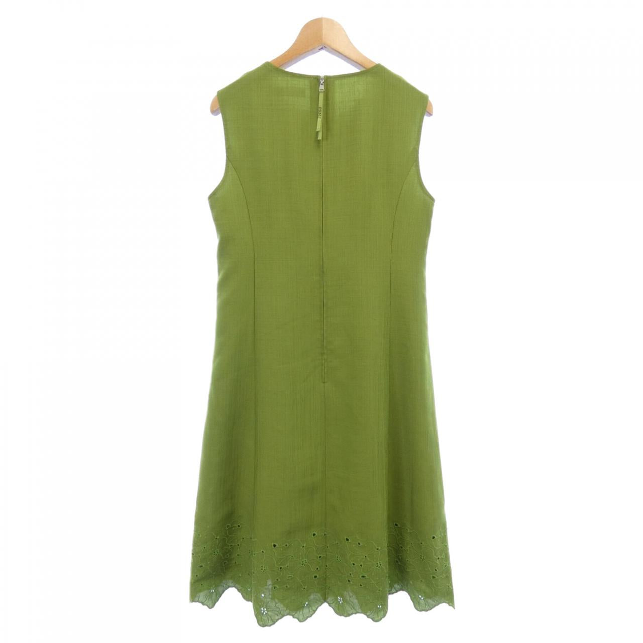 フォクシーニューヨーク LINEN BOUQUET DRESS ワンピース