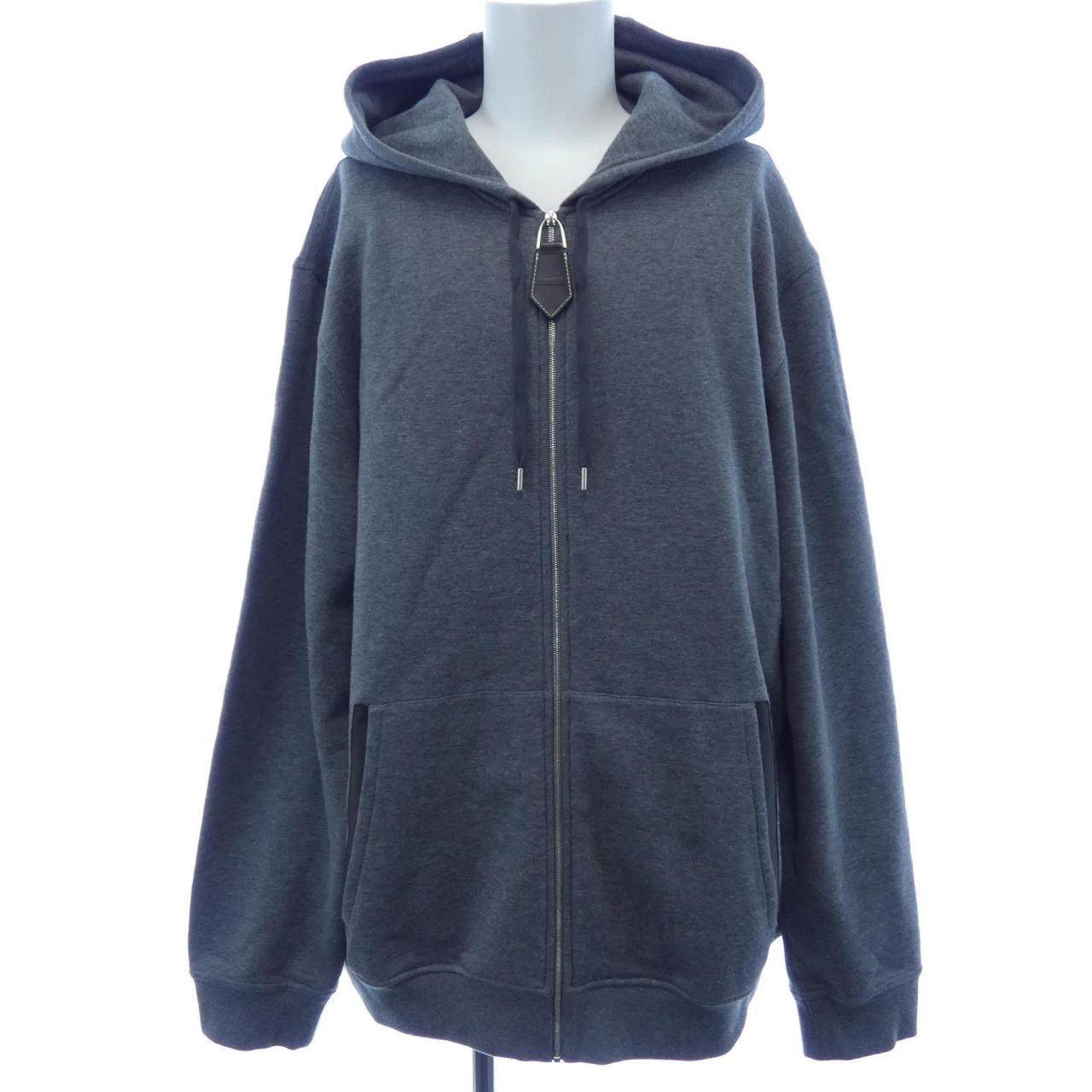 エルメス カシミヤ混パーカー