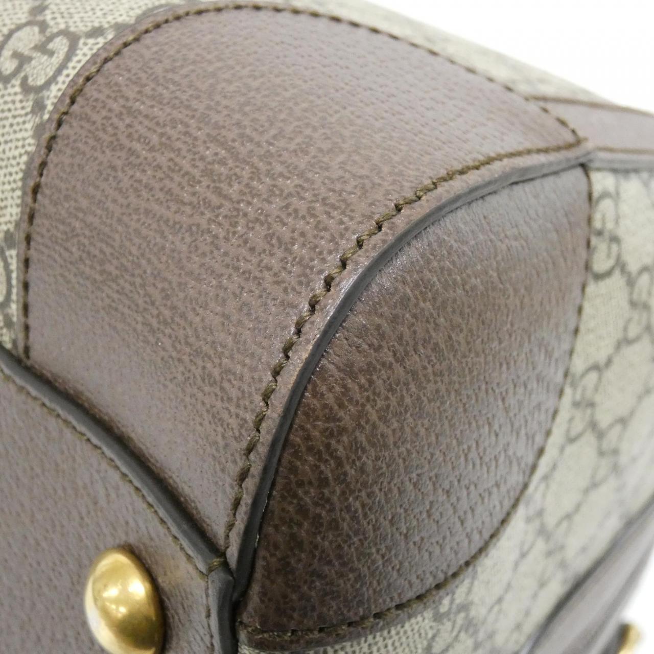 グッチ GUCCI SAVOY GGスプリームキャンバス ボストンバッグ