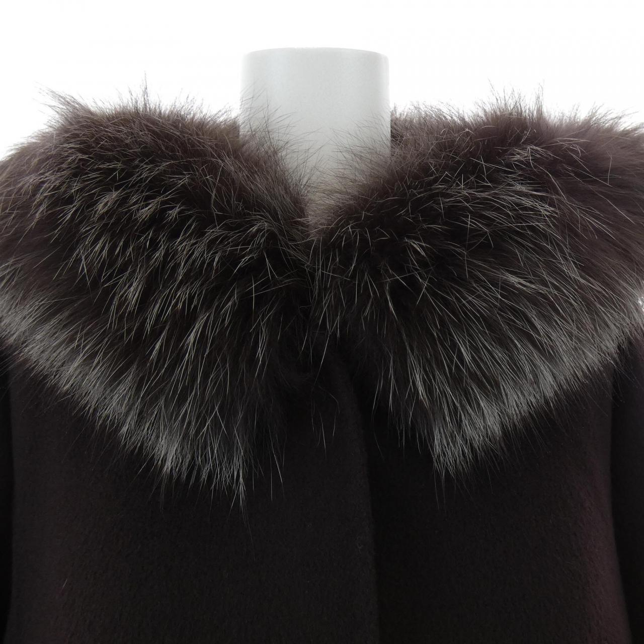 フォクシーブティック CHAMONIX カシミヤコート
