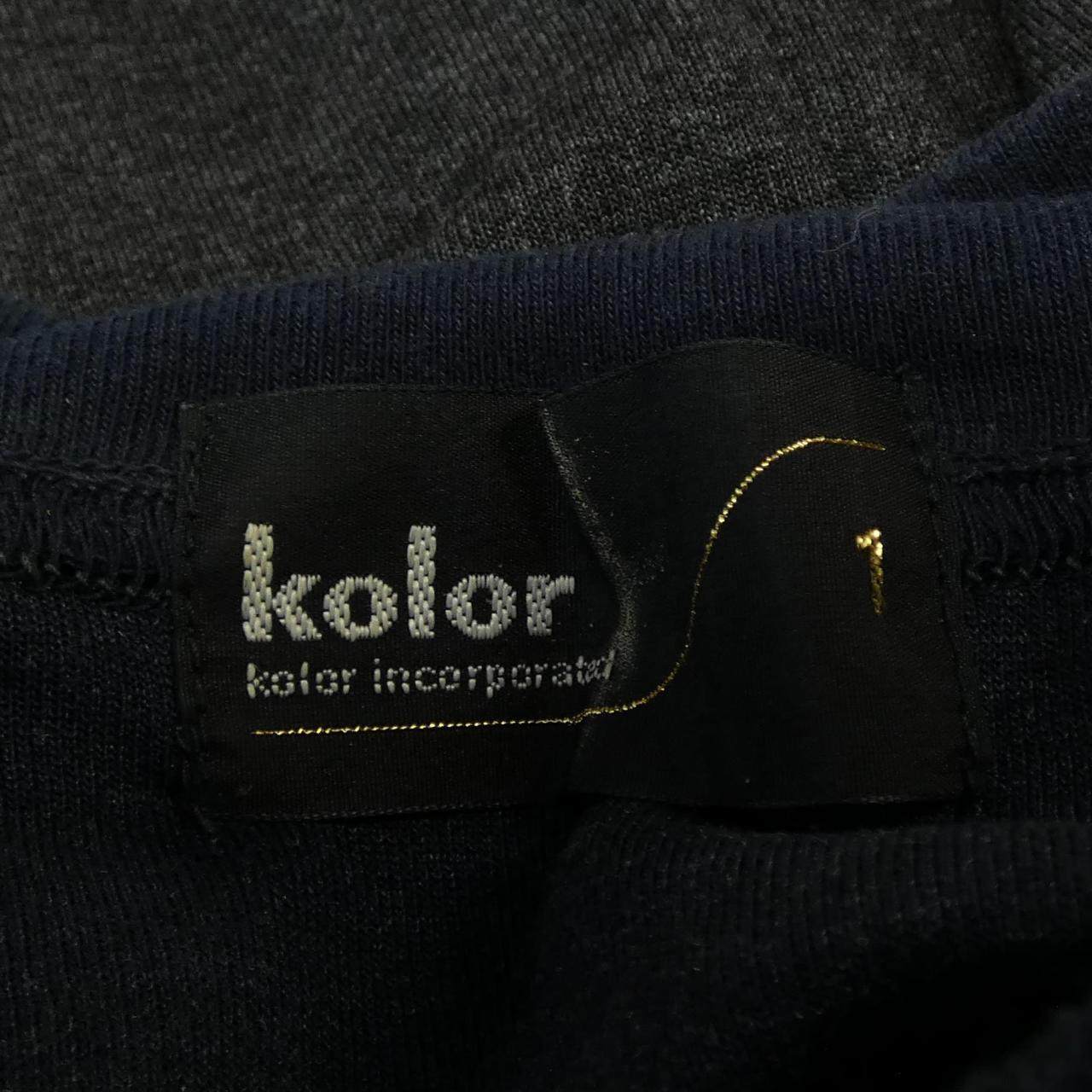 カラー コットンTシャツ