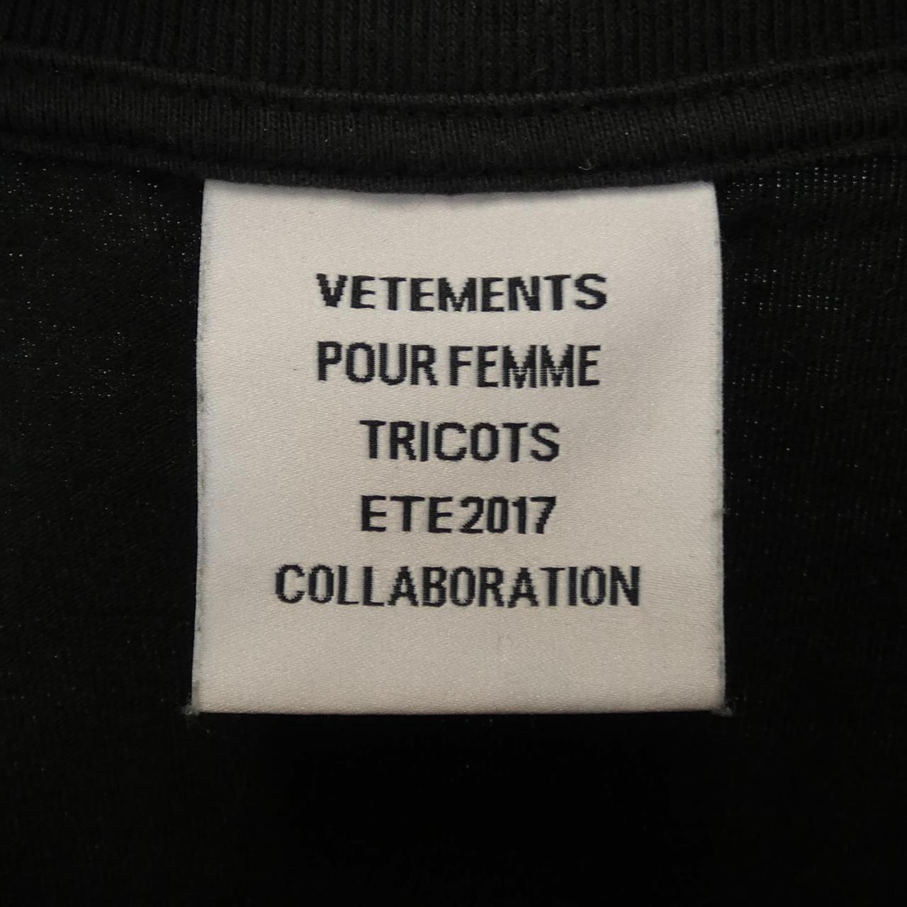 ヴェトモン コットンTシャツ