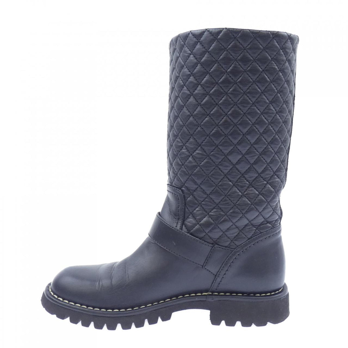 シャネル HIGH BOOTS カーフブーツ