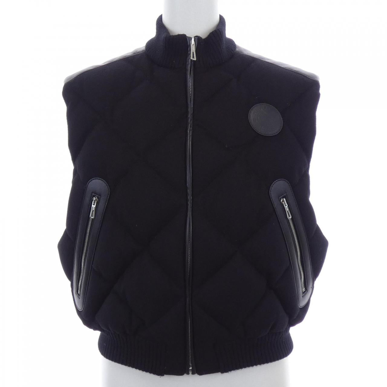 エルメス カシミヤダウンベスト