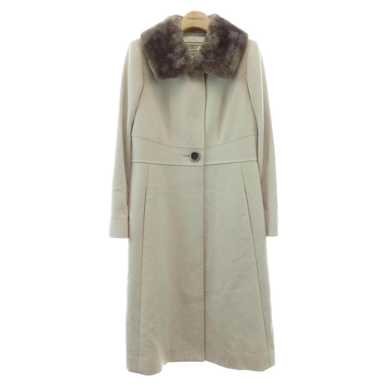 フォクシーブティック カシミヤコート