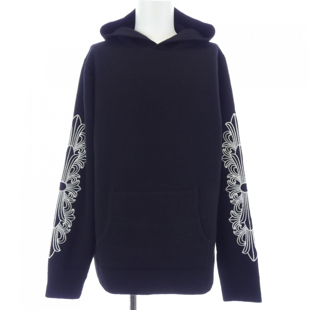 クロムハーツ FLORAL CROSS カシミヤパーカー