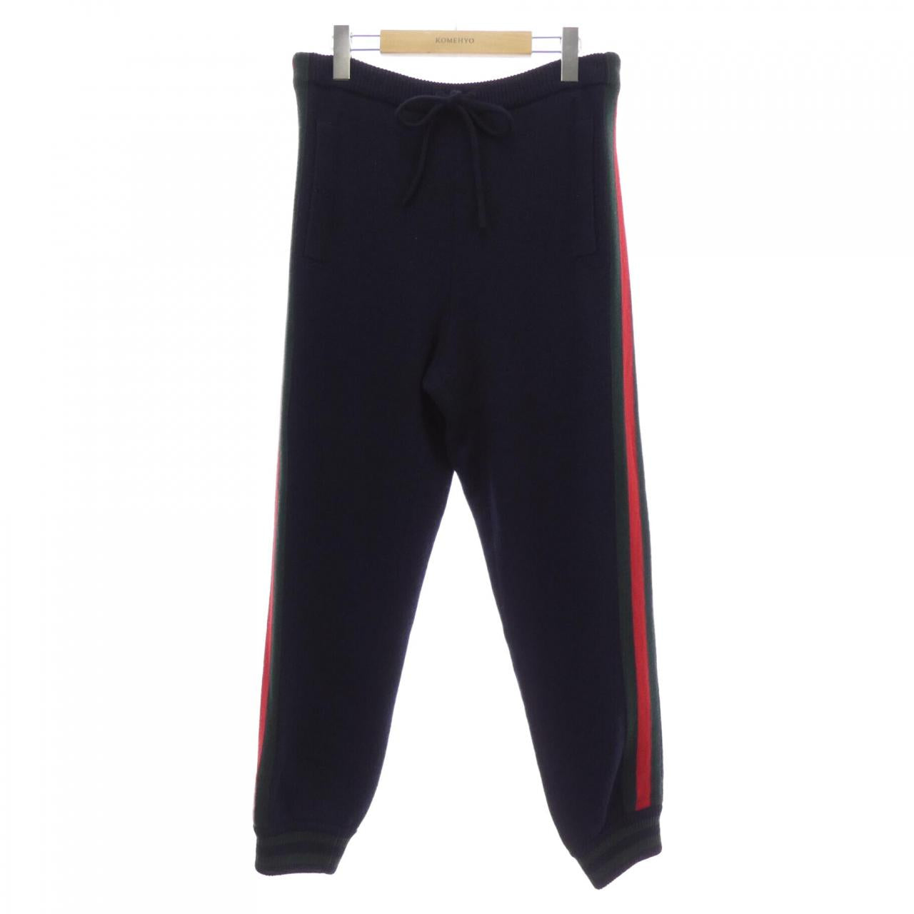グッチ カシミヤ混パンツ