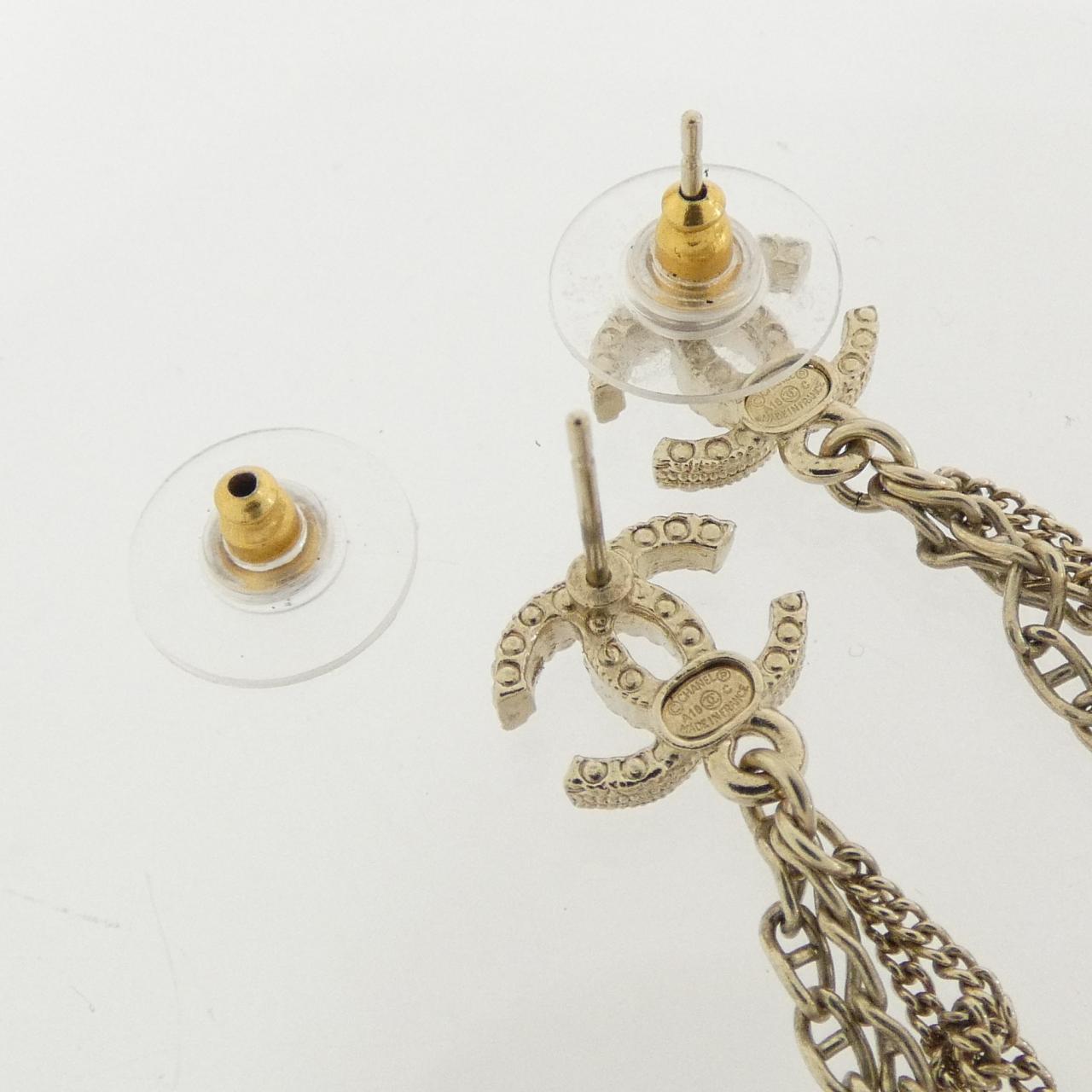 シャネル パールピアス
