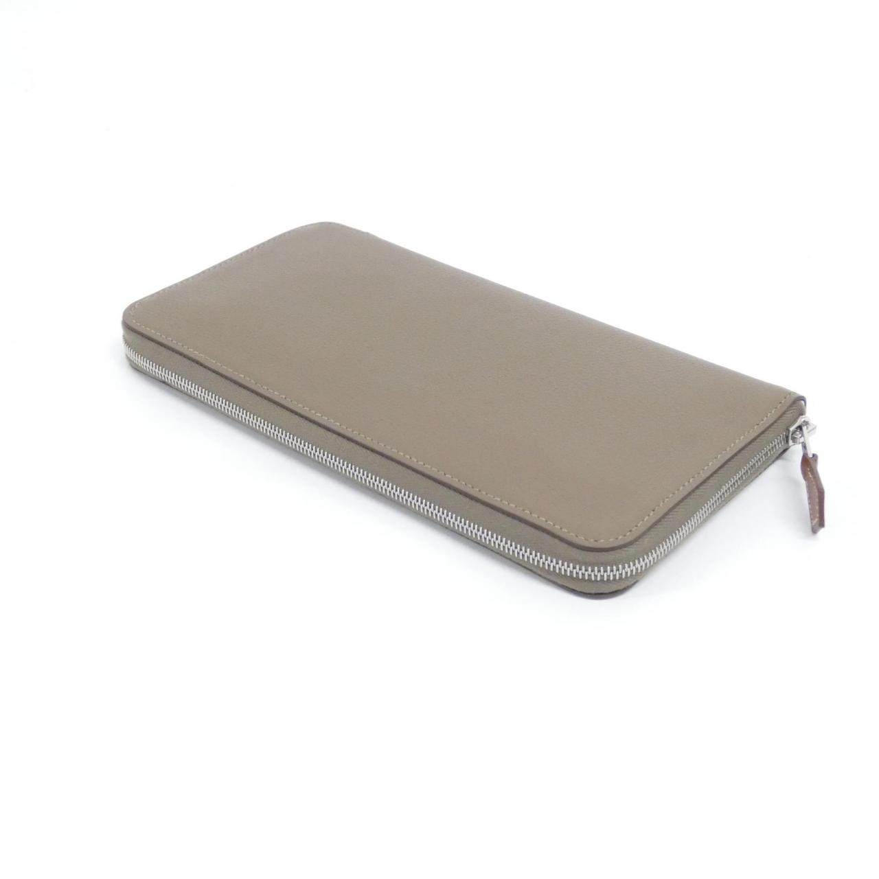 エルメス MERVILLEUSES LANTERNES シルクインクラシック エヴァーカラー 長財布