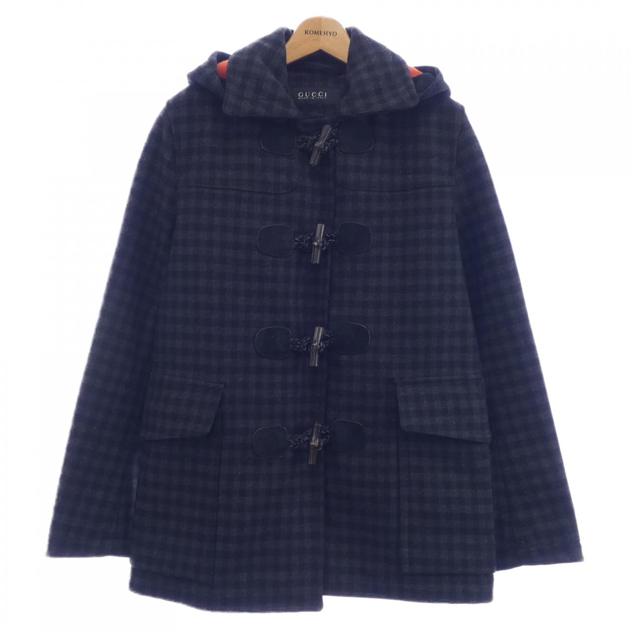 グッチ ウールダッフルコート
