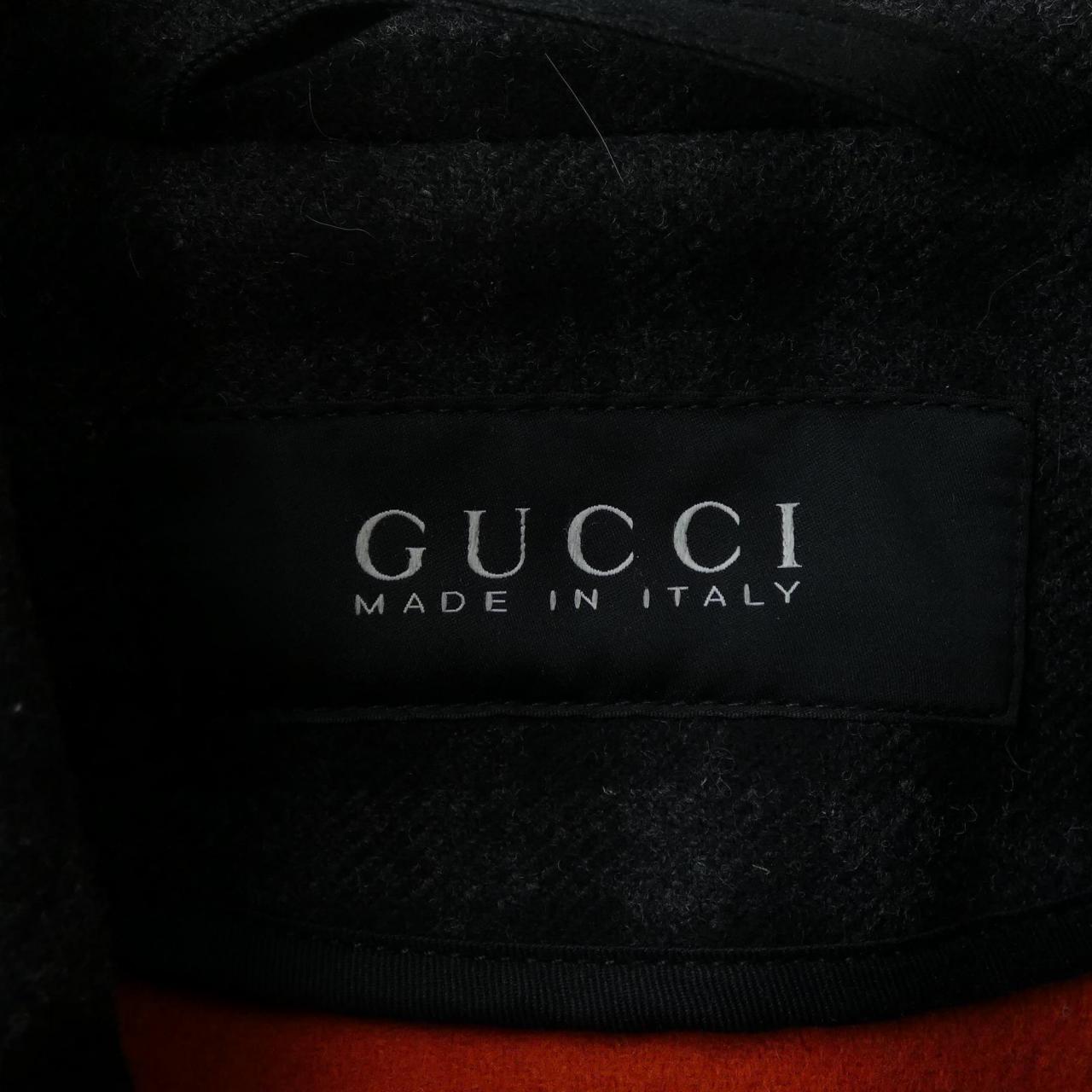 グッチ ウールダッフルコート