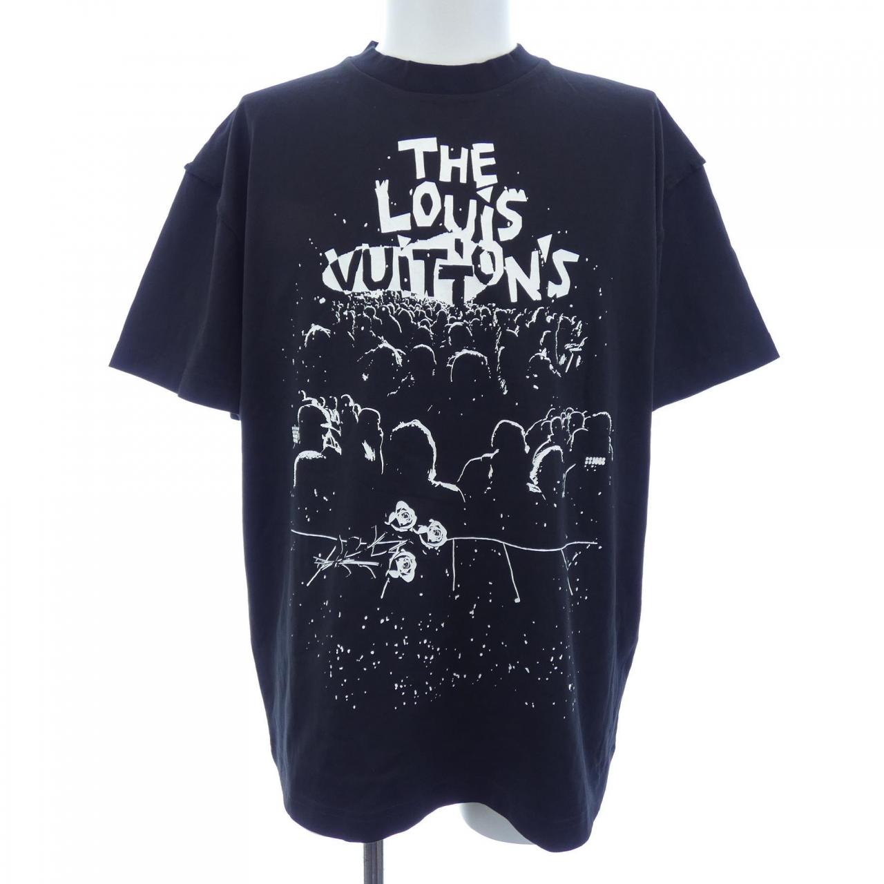 ルイヴィトン LVコンサートプリント コットン Tシャツ