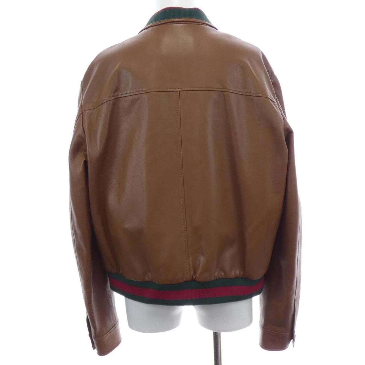 グッチ ラムスキン ジャケット