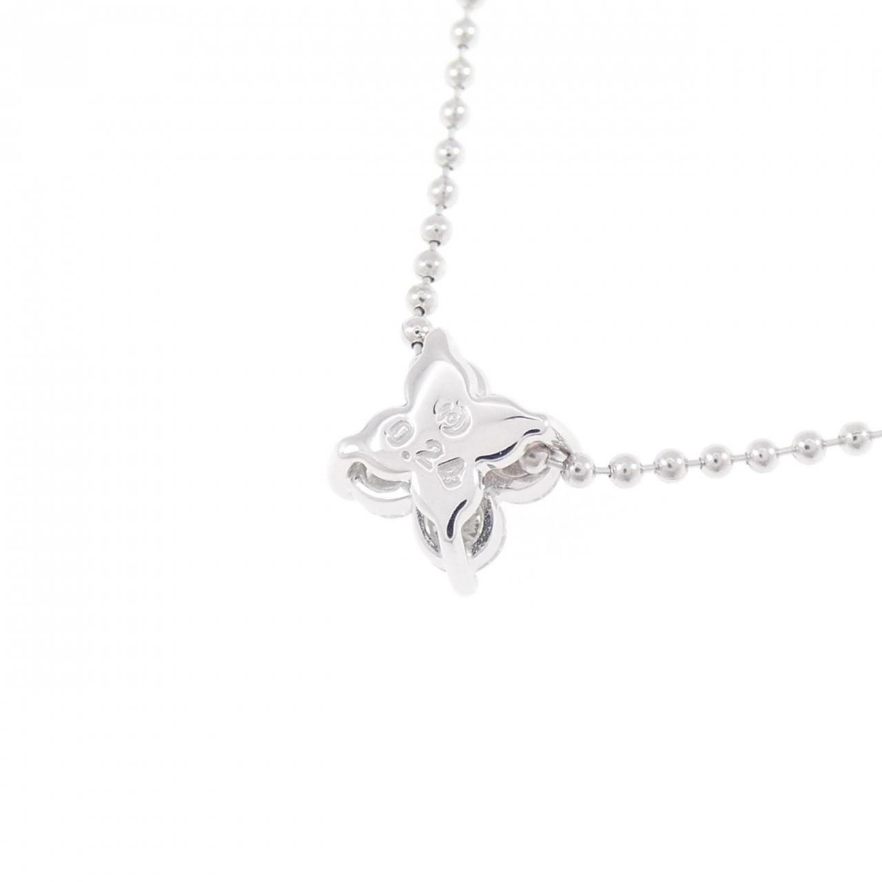 タサキ K14ホワイトゴールド 0.24CT ダイヤモンドネックレス