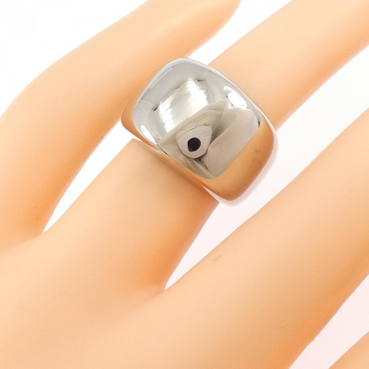 カルティエ ヌーベルバーグ 750ホワイトゴールド リング 7号