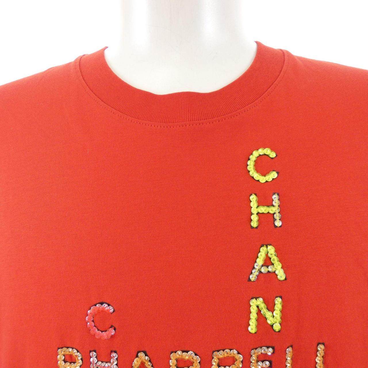 シャネル PHARRELL WILLIAMS コットンTシャツ