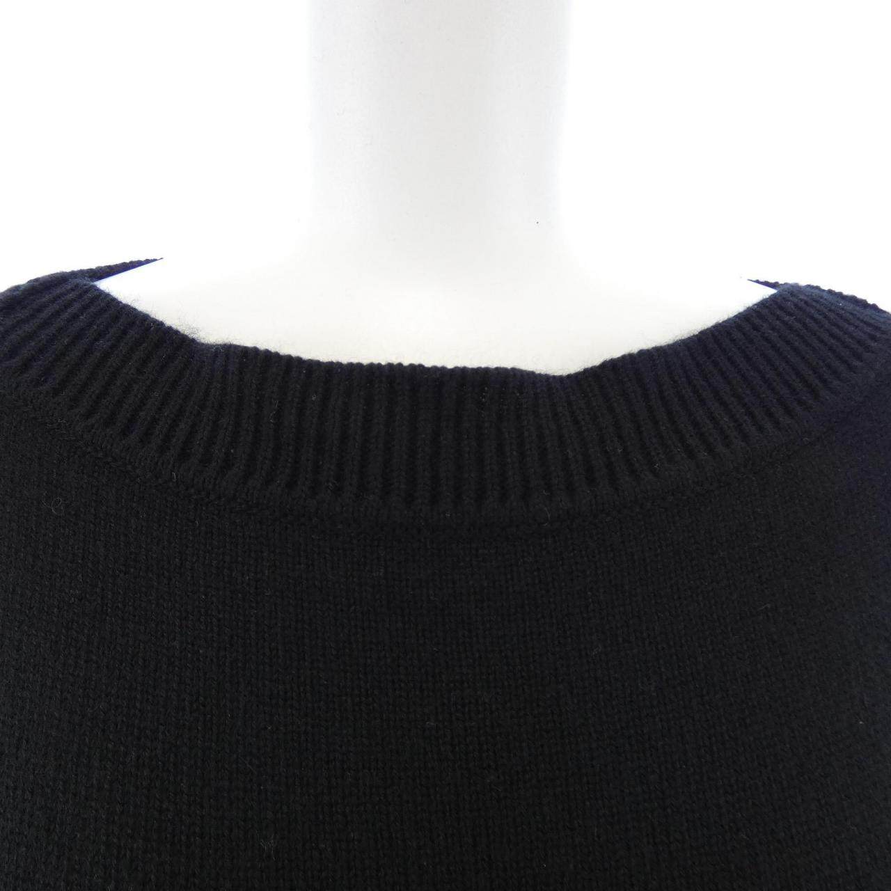 エルメス CLIQUETIS カシミヤワンピース