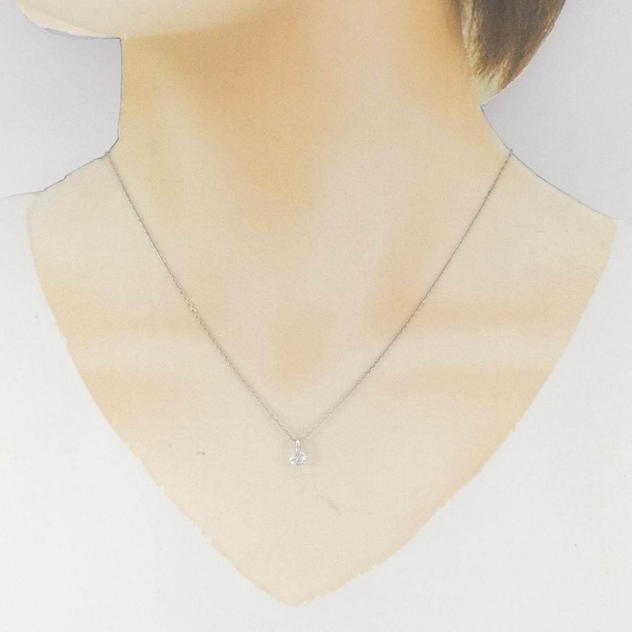 プラチナダイヤモンドネックレス 0.28CT