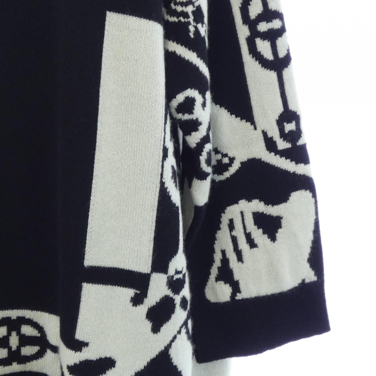 エルメス CLIQUETIS カシミヤワンピース