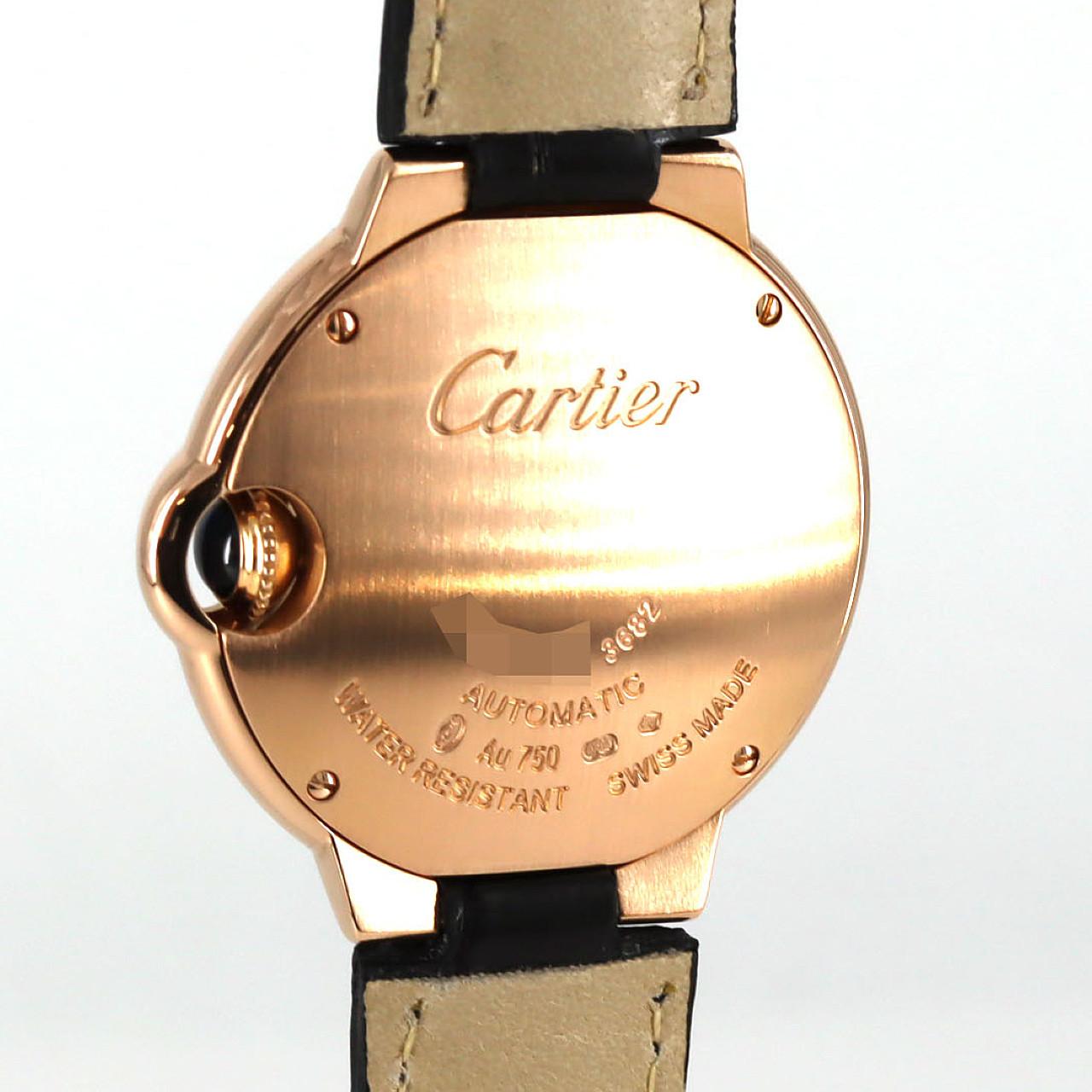 カルティエ バロンブルー ピンクゴールド 自動巻