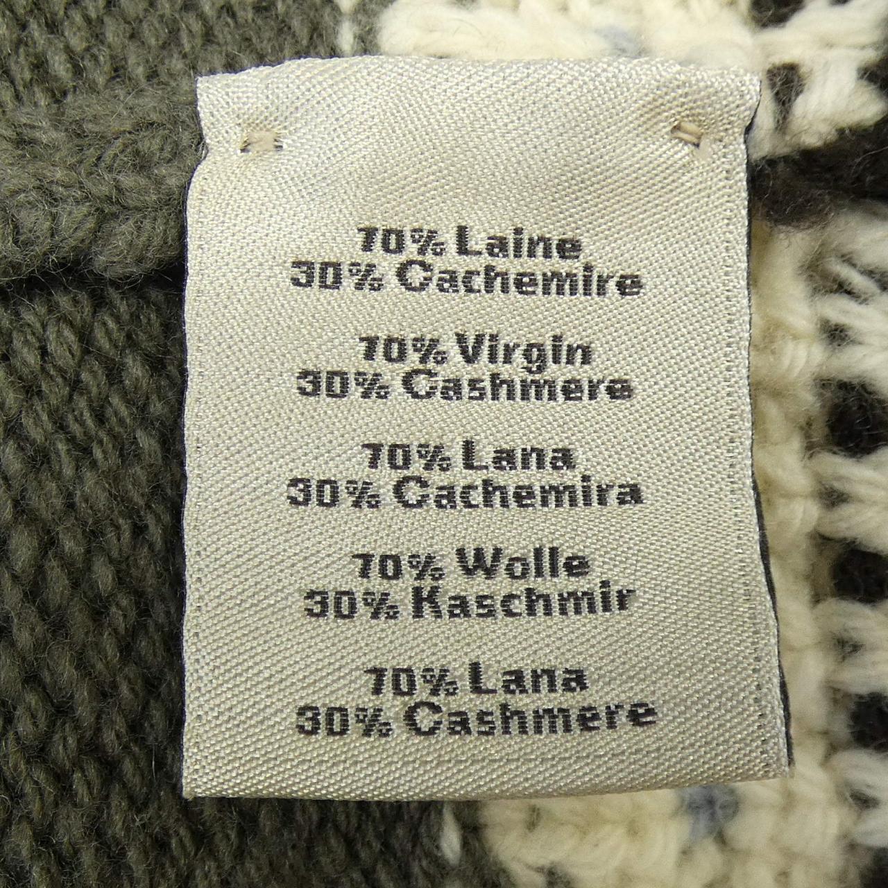 エルメス カシミヤ混ニット XL