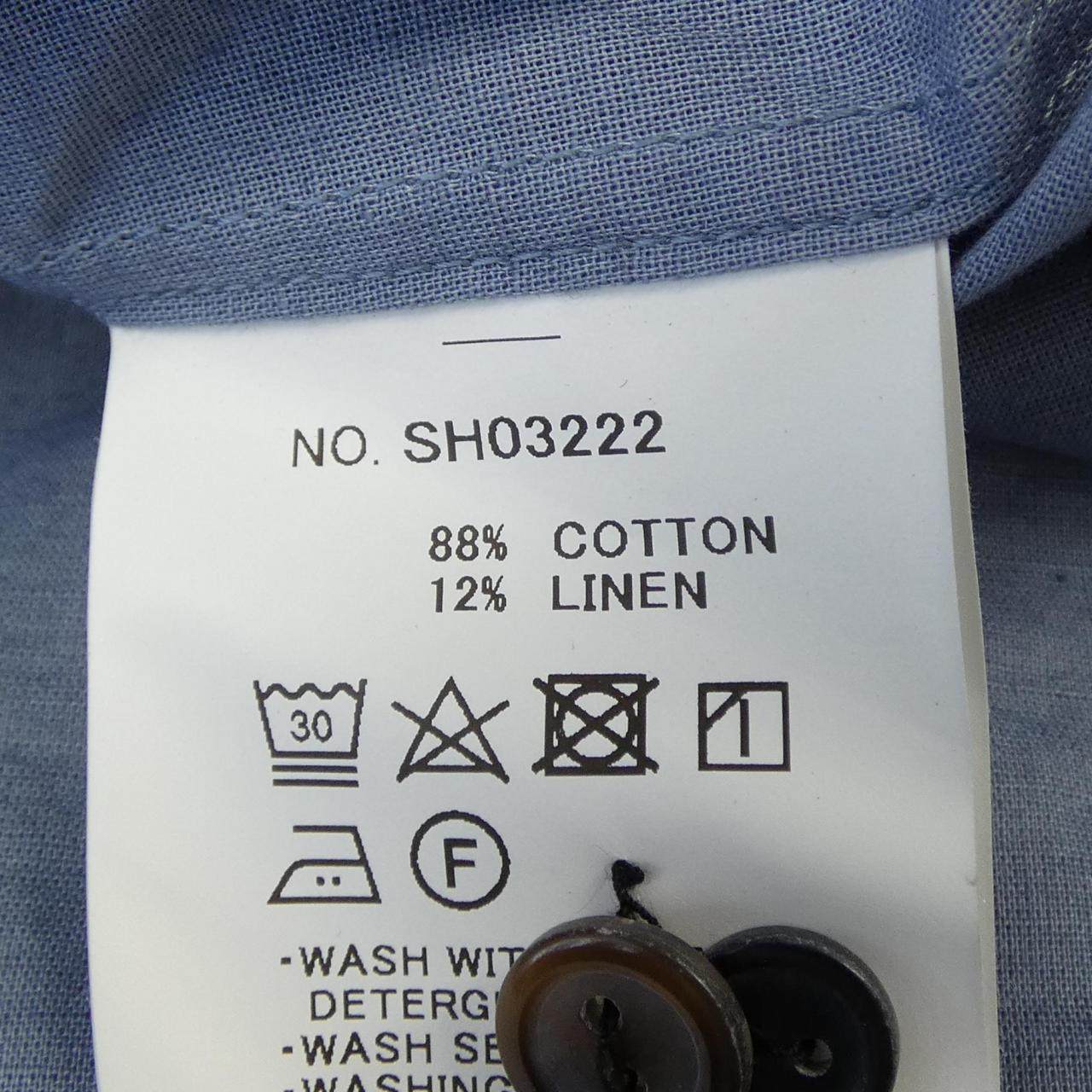 スティルバイハンド コットンシャツ