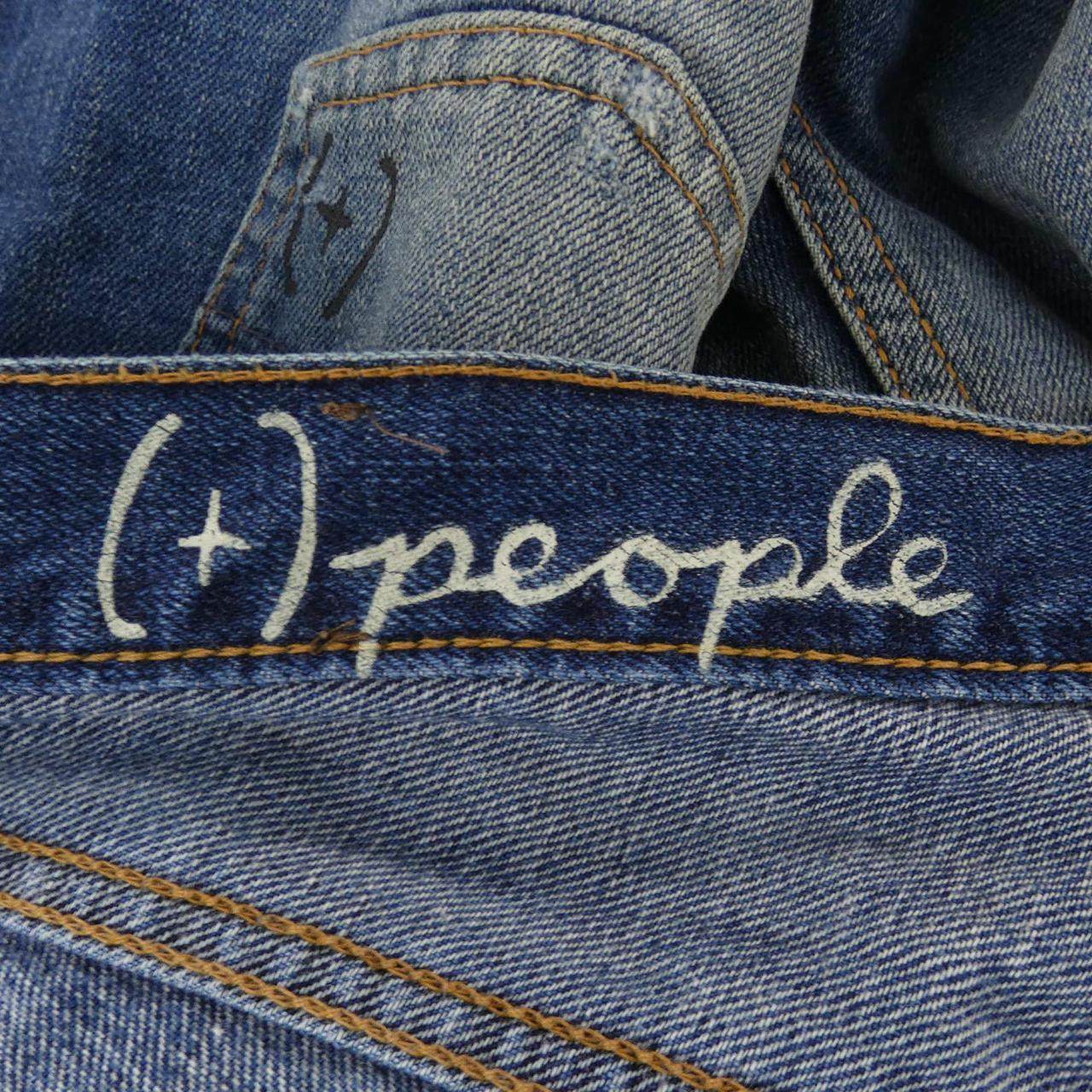 (+)PEOPLE ジーンズ
