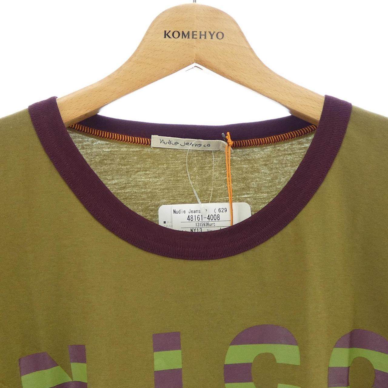 ヌーディージーンズ コットンTシャツ