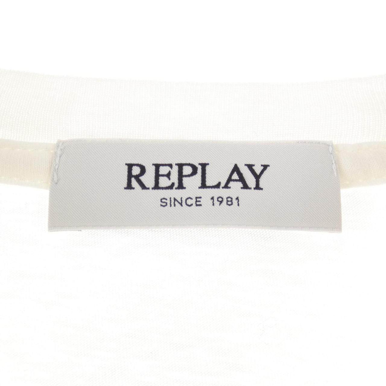リプレイ コットンTシャツ