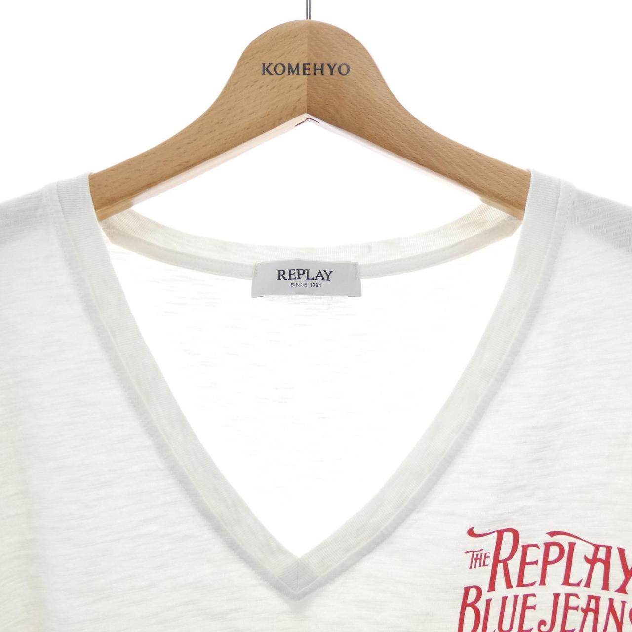 リプレイ コットンTシャツ