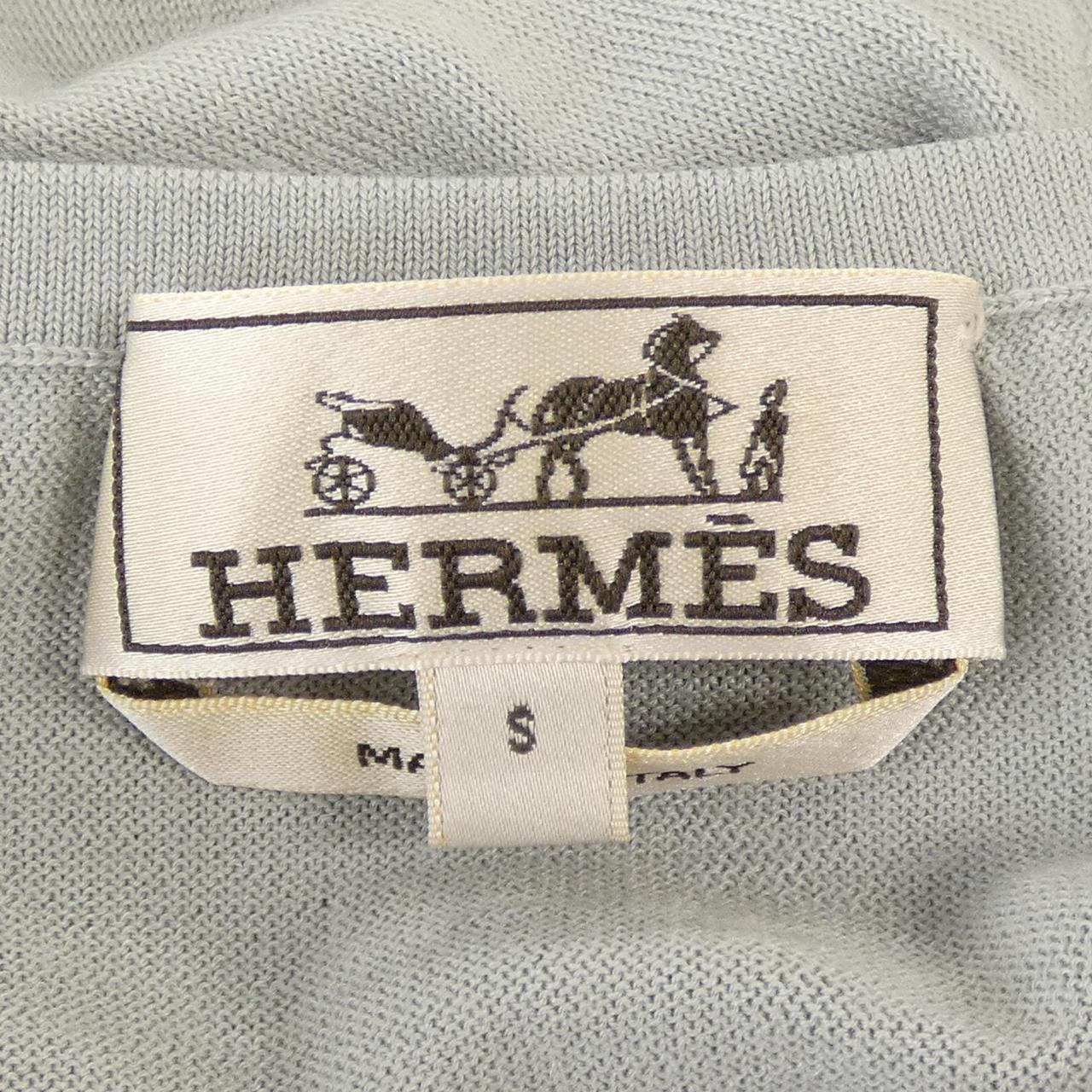 エルメス シルクカシミヤトップス