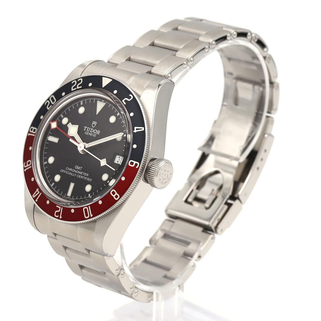 チューダー ブラックベイGMT ステンレススチール 腕時計