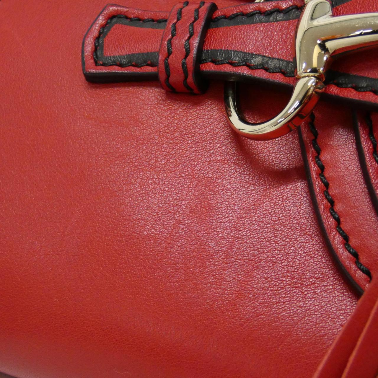 グッチ レザーショルダーバッグ
