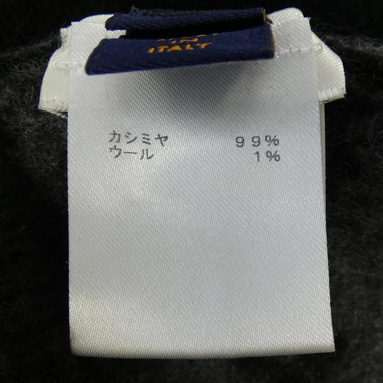 ルイヴィトン ハーフアンドハーフモノグラム カシミヤニット