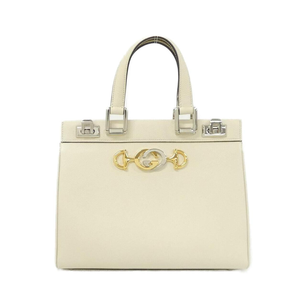 グッチ GUCCI ZUMI レザー ハンドバッグ
