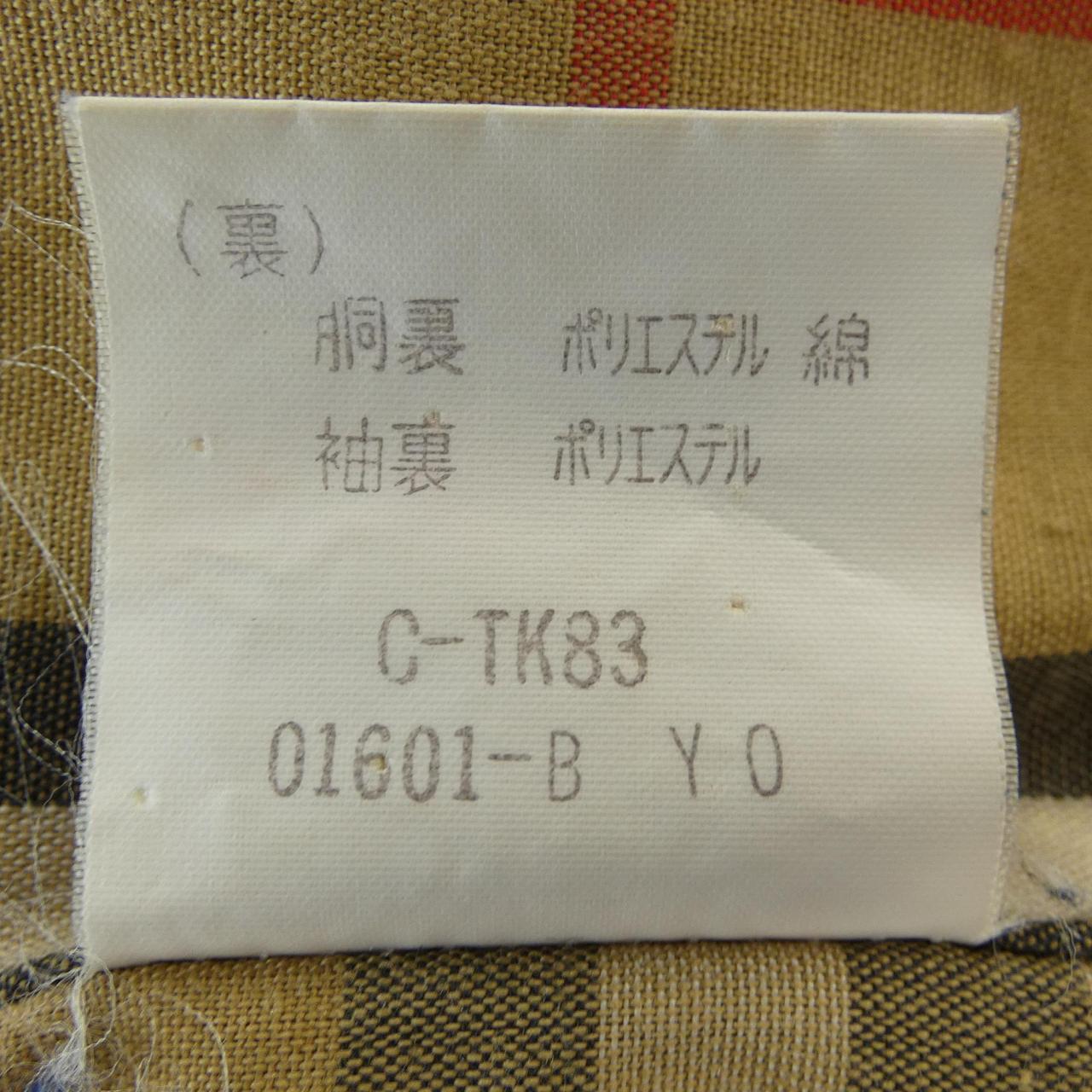 バーバリーズ ウール混紡コート
