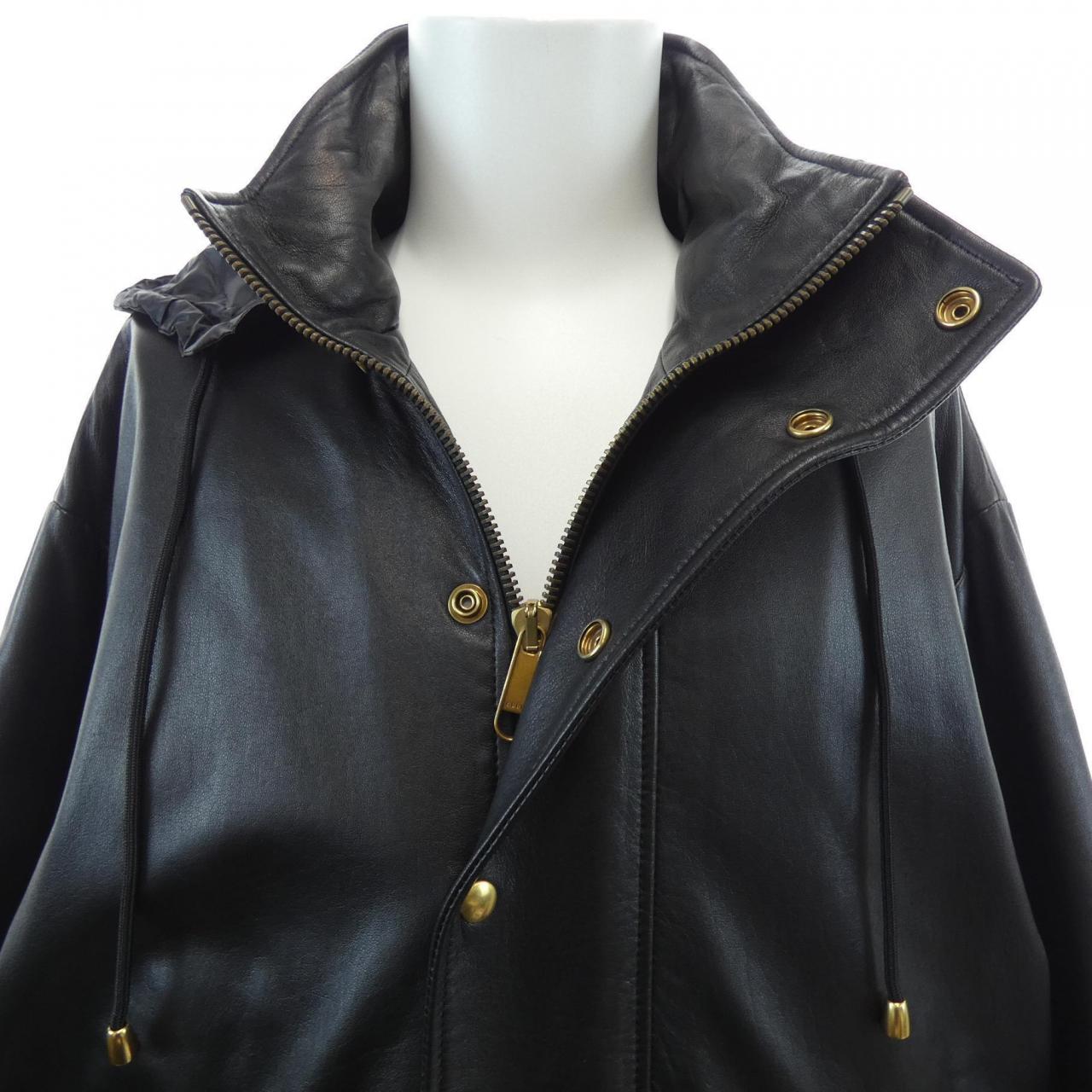 グッチ レザージャケット