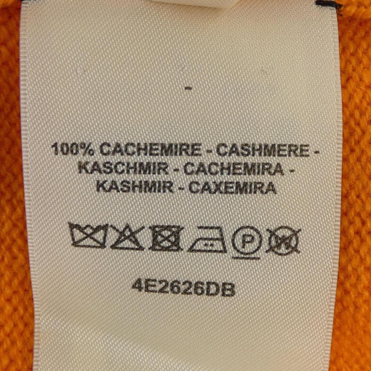 エルメス ワンピース風カシミヤニット