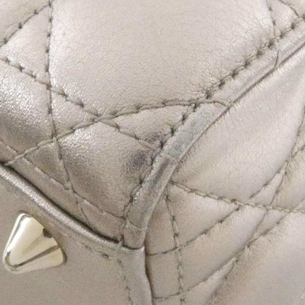 クリスチャンディオール MY ABCDIOR レディディオール スモール カーフ ハンドバッグ