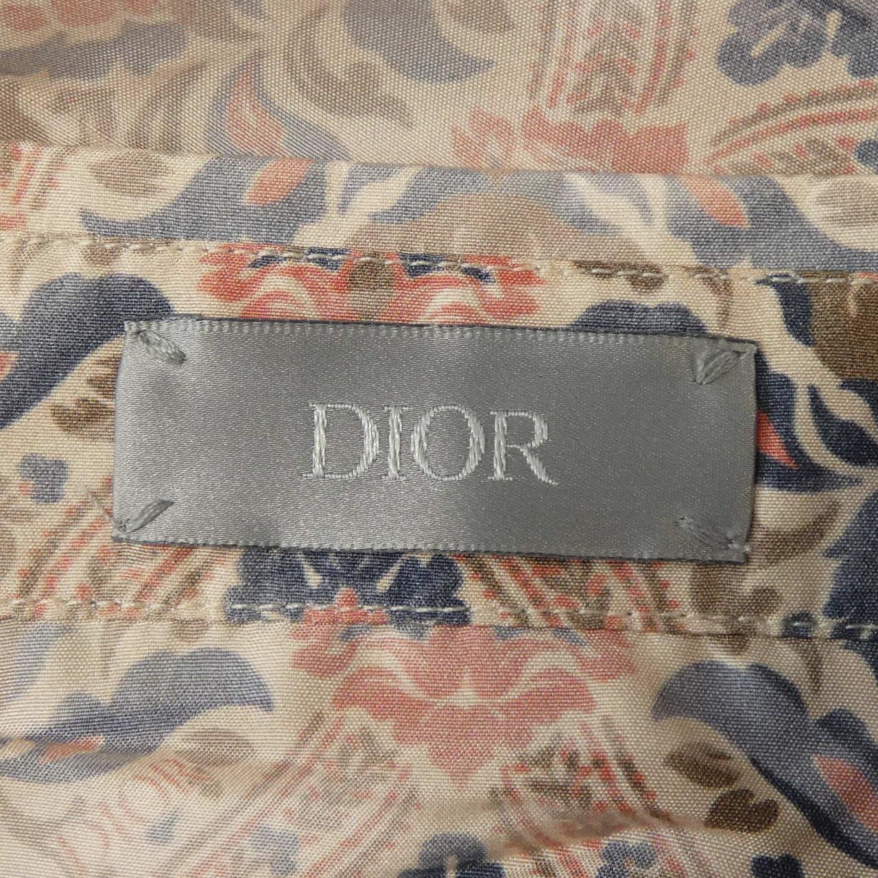 ディオール シルクシャツ