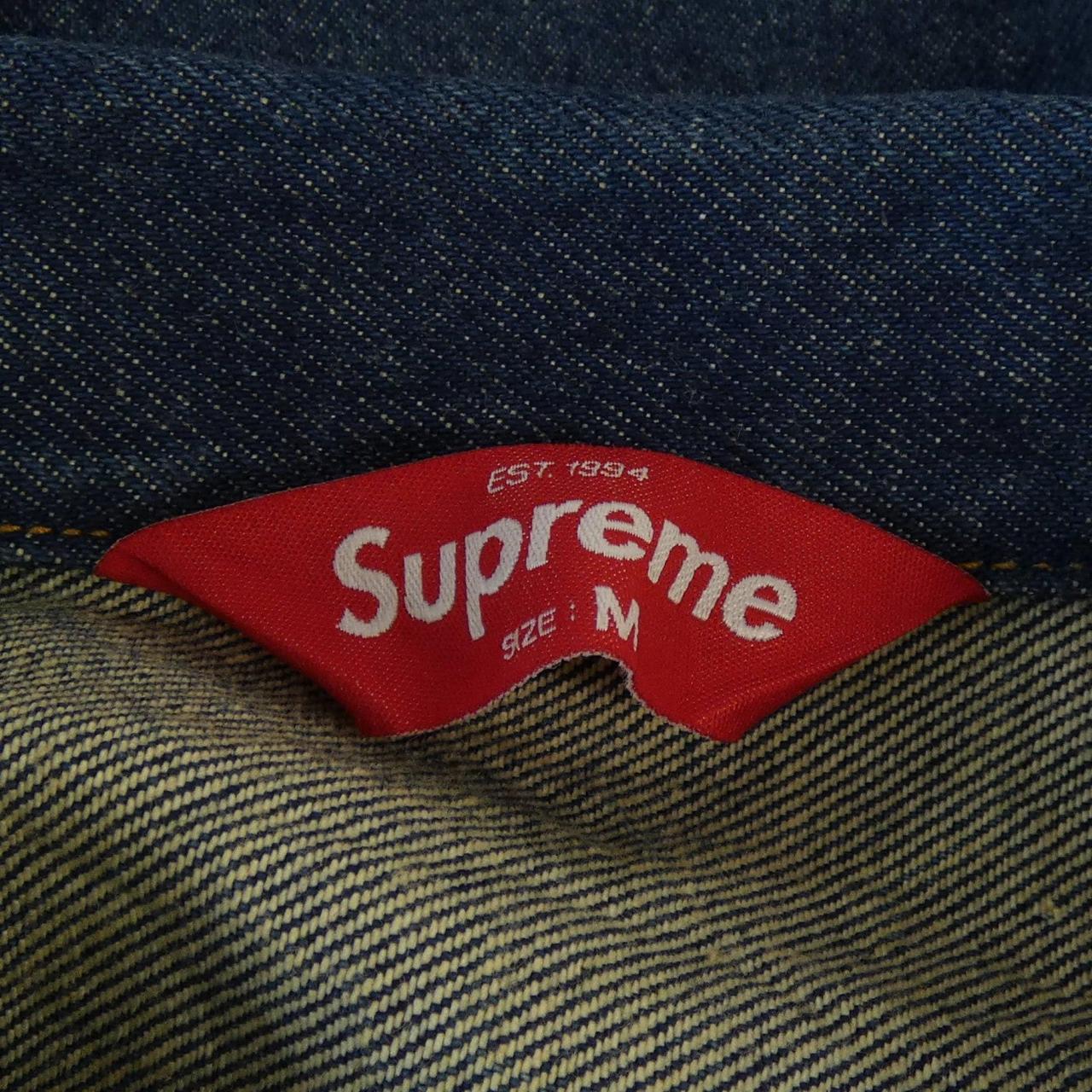 シュプリーム Shibori Denim ジャケット