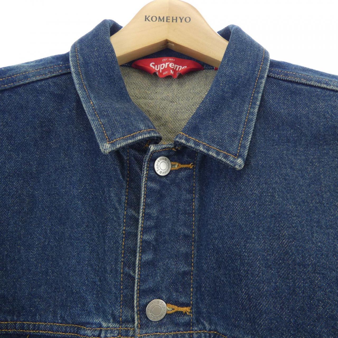 シュプリーム Shibori Denim ジャケット