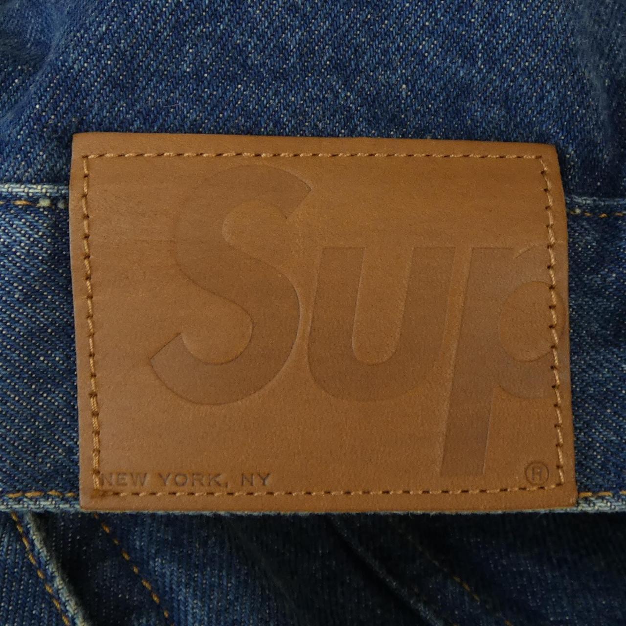 シュプリーム Shibori Denim ジャケット